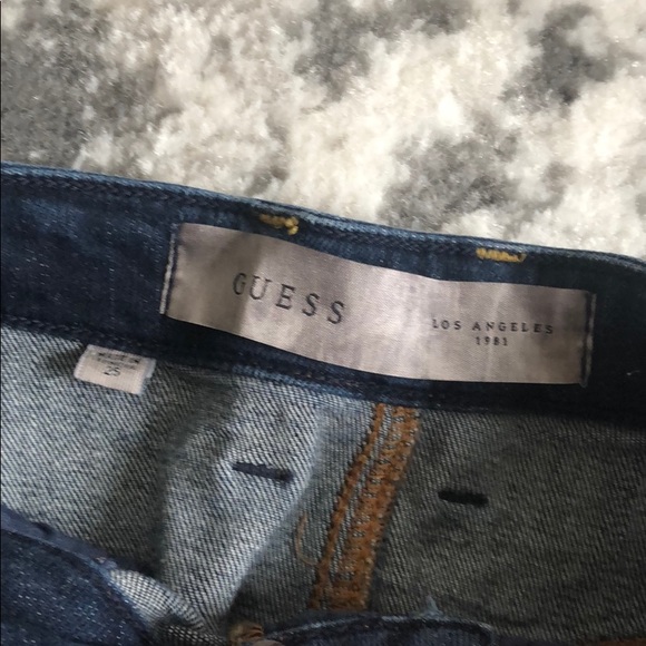 NWT Guess Mini Denim Skirt - Picture 3 of 3